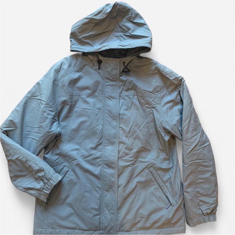 Eddie Bauer Men's Sky Blue Raincoat
